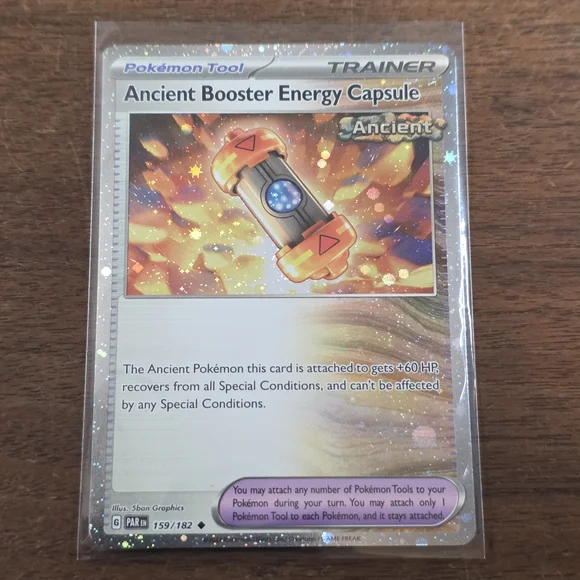Pokemon | Toys | Pokemon Ancient Booster Energy Capsule Cosmos Holo 59  Paradox Rift Nm | Poshmark